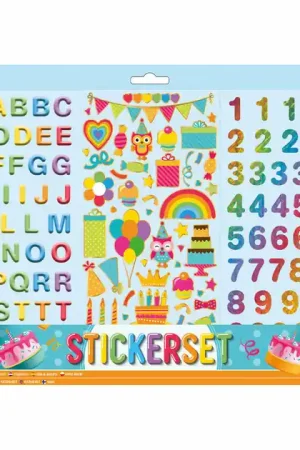 Stickervellen - Party Direct Verzonden