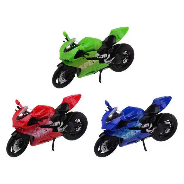 Race Motorfiets in doos 3 assorti Korting