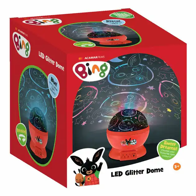 Exclusieve Aanbieding Bing LED Glitter Dome