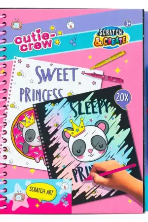 Cutie Crew Kras- en Kleurboek Laatste Kans
