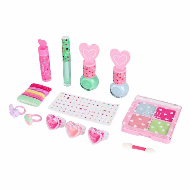 Goedkoop Lulu Blush Make-Up Set in Rugzak
