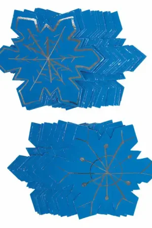 Scratch Art Sneeuwvlok Ornamenten, 36st. Rechtstreeks Van De Fabrikant