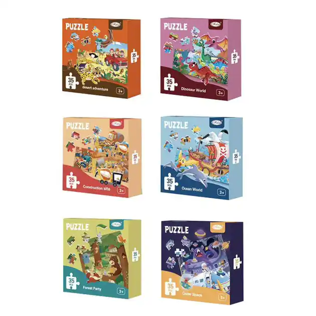 Mini Puzzel Thema, 64st. Snelle Levering