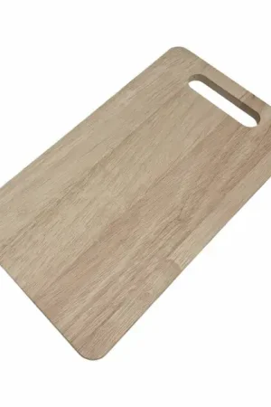 Snijplank Rubberhout met Handvat Direct Verzonden
