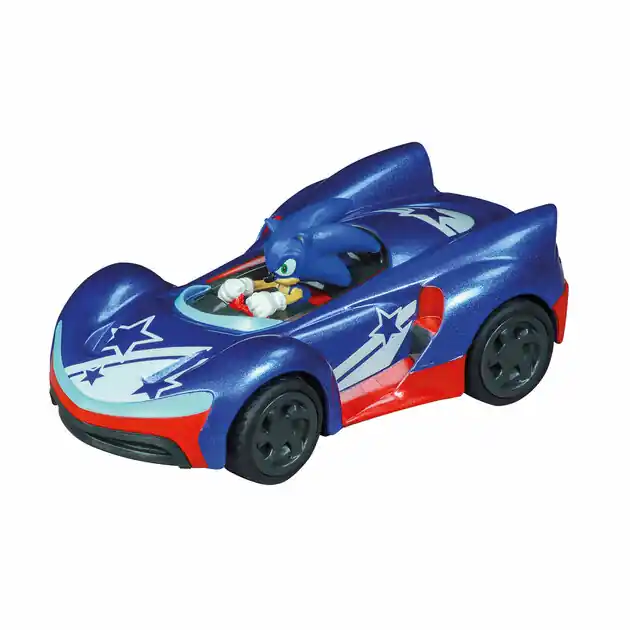 Pull Back Auto Team Sonic Racing - Blauw Favoriet