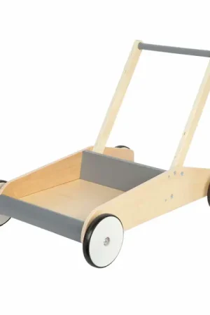 Small Foot - Houten Loopwagen Grijs Nieuw