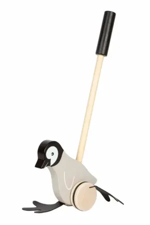 Small Foot - Houten Duwfiguur Penguin Betaalbaar