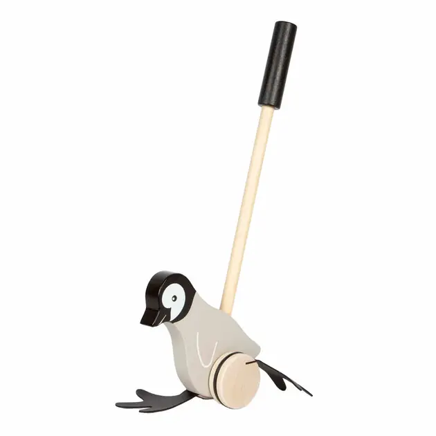 Small Foot - Houten Duwfiguur Penguin Betaalbaar