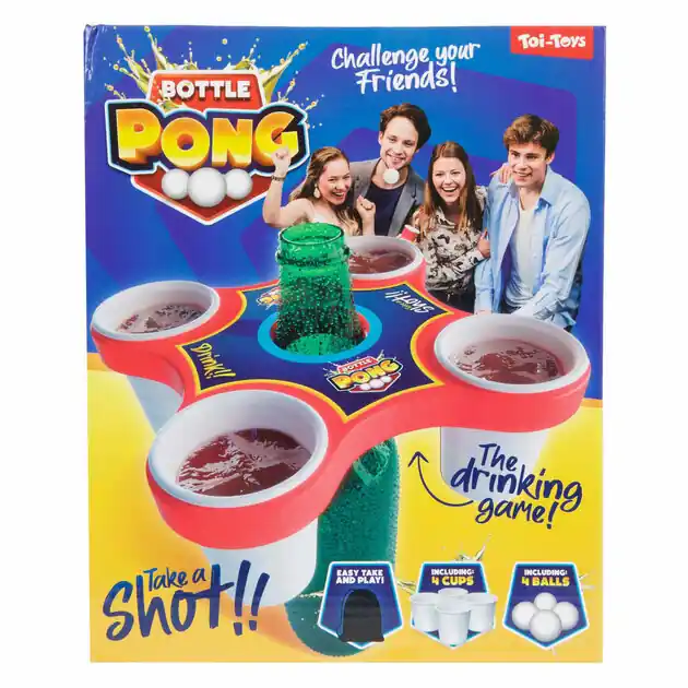 Gezelschapsspel Pong Hero met 4 Ballen en 4 Bekers Gecertificeerd