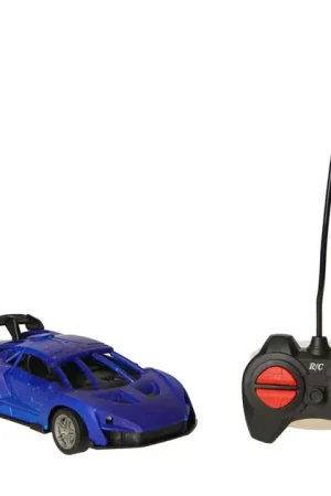 Beste Prijs RC Racewagen Blauw/Zwart Bestuurbare Auto