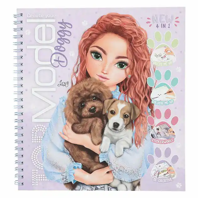 TOPModel Create Your Doggy Kleurboek Betaalbaar