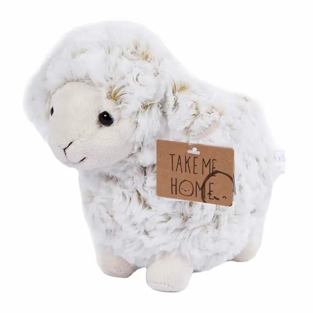 Take Me Home Knuffel Pluche - Schaap, 21cm Snelle Levering