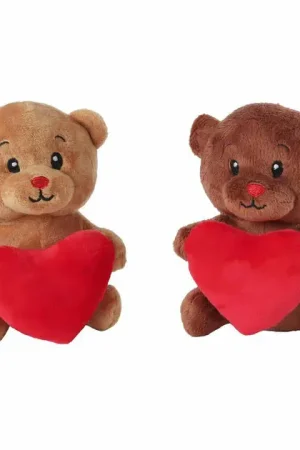 Alleen Vandaag Take Me Home Knuffel Pluche - Beer met Hart, 15cm