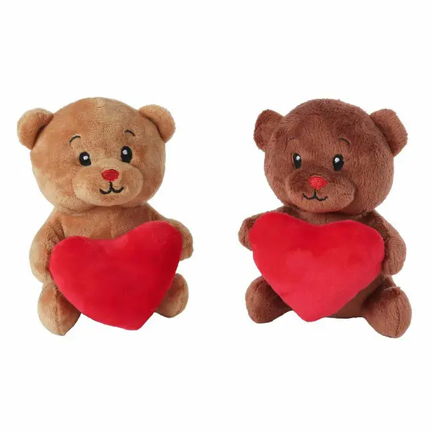 Alleen Vandaag Take Me Home Knuffel Pluche - Beer met Hart, 15cm