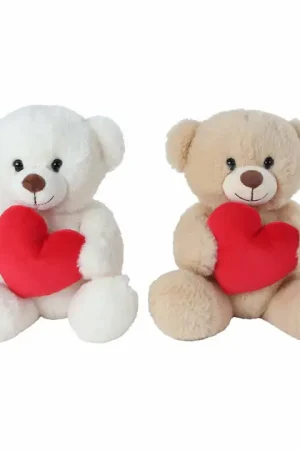 Take Me Home Knuffel Pluche - Beer met Hart, 21cm Direct Beschikbaar