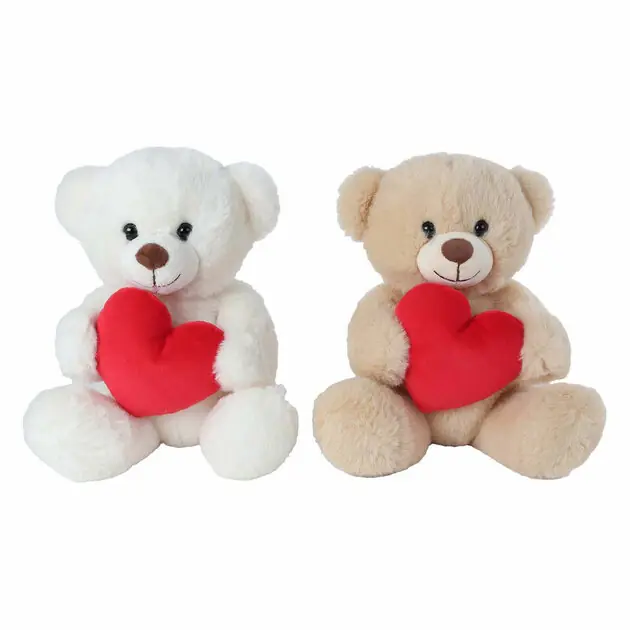 Take Me Home Knuffel Pluche - Beer met Hart, 21cm Direct Beschikbaar