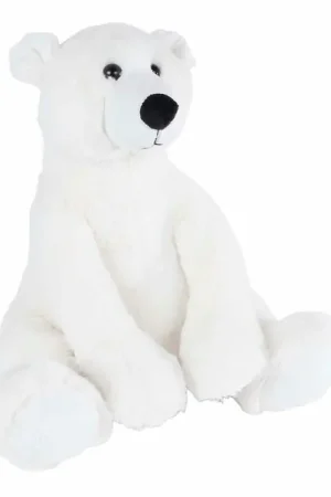 Beperkt Aanbod Take Me Home Knuffel Pluche - Ijsbeer Zittend, 33cm