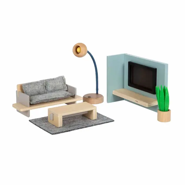 Small Foot - Houten Poppenhuis Meubeltjes Woonkamer Bestseller
