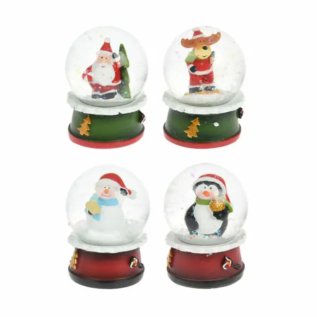 Waterbal met Kerstfiguur, 4,5cm Laatste Kans