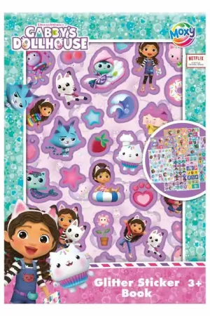 Glitter Stickerboek A5 - Gabby's Poppenhuis Bestel Nu