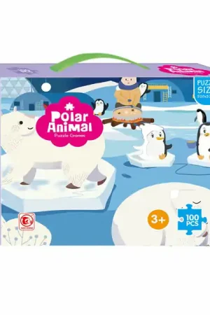 Betaalbaar Kinder Legpuzzel Zuidpool, 100st.