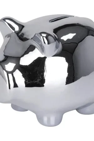 Tijdelijk Beschikbaar Spaarvarken Zilver