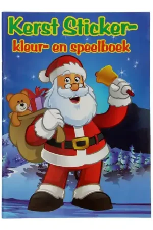 Hete Deal Kerst Sticker- en Kleurboek