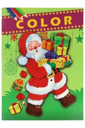 Kerst Kleurboek, 48 pag. Direct Verzonden