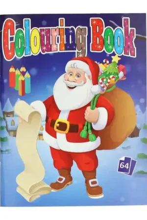 Kleurboek Kerstmis, 64 pag. Beperkt Aanbod