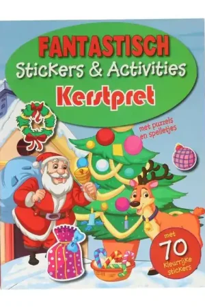 Alleen Vandaag Fantastisch Stickers- en Activiteiten Kerstpret