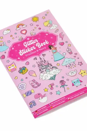 Glitter Stickerboek A5 - Roze Meest Verkocht