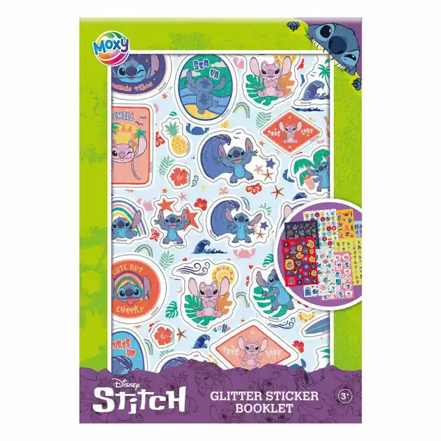 Glitter Stickerboek A5 - Stitch Finale Uitverkoop