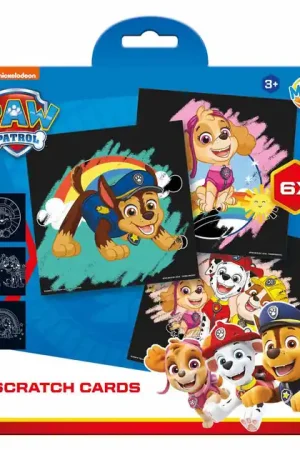Weekendaanbieding Scratch Kaarten PAW Patrol Set, 7dlg.