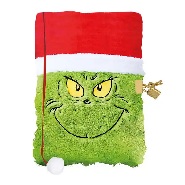 Totum Fluffy Notitieboek Grinch Populair