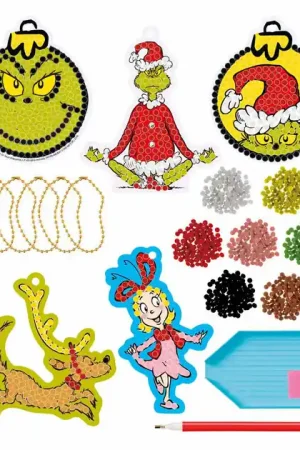 Diamond Painting Kersthangers Maken The Grinch Tijdelijk Beschikbaar