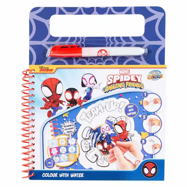 Spidey Waterkleurboek Hete Deal
