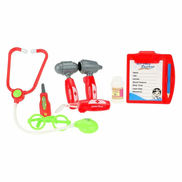 Doktersset met Stethoscoop in Koffer, 8dlg. Gecertificeerd