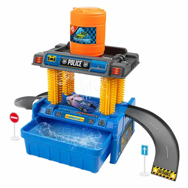 Turbo Racers Auto Wasserette met Kleurveranderende Auto Hete Deal