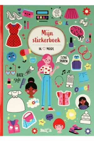 Hete Deal Mijn Sticker- en Activiteitenboek I Love Mode