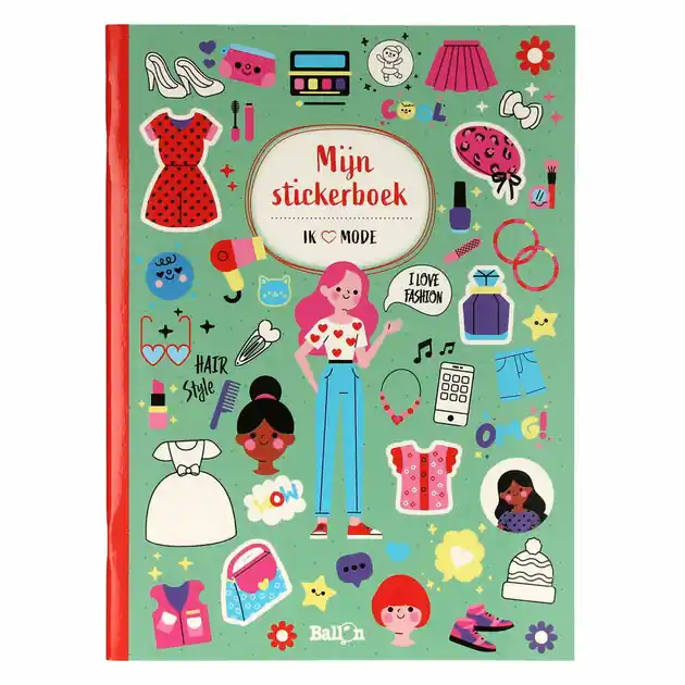 Hete Deal Mijn Sticker- en Activiteitenboek I Love Mode
