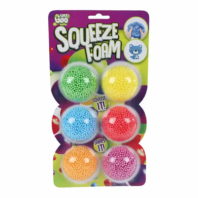 Super Goo foamputty met 6 kleuren styrofoam Gecertificeerd
