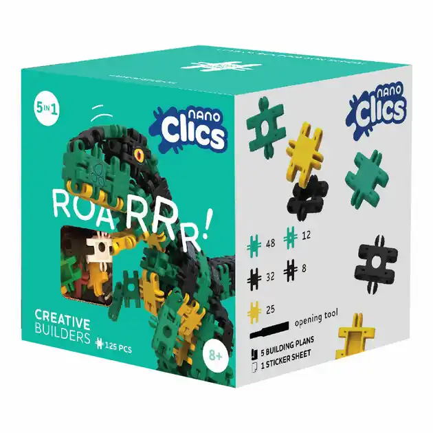 Nano Clics - Creative Builders, 125dlg. Express Levering
