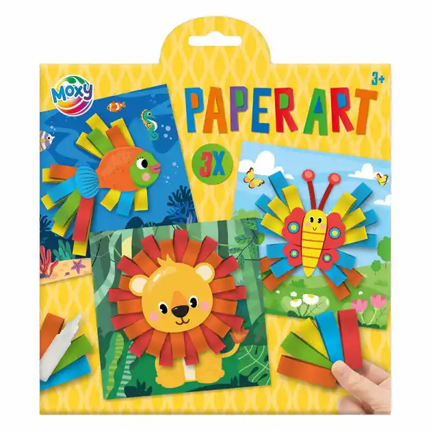 Favoriet Paper Art Dieren Knutselen, Set van 3