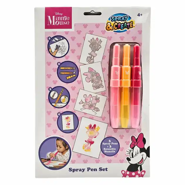 Meest Verkocht Minnie Mouse Blaaspennen Set