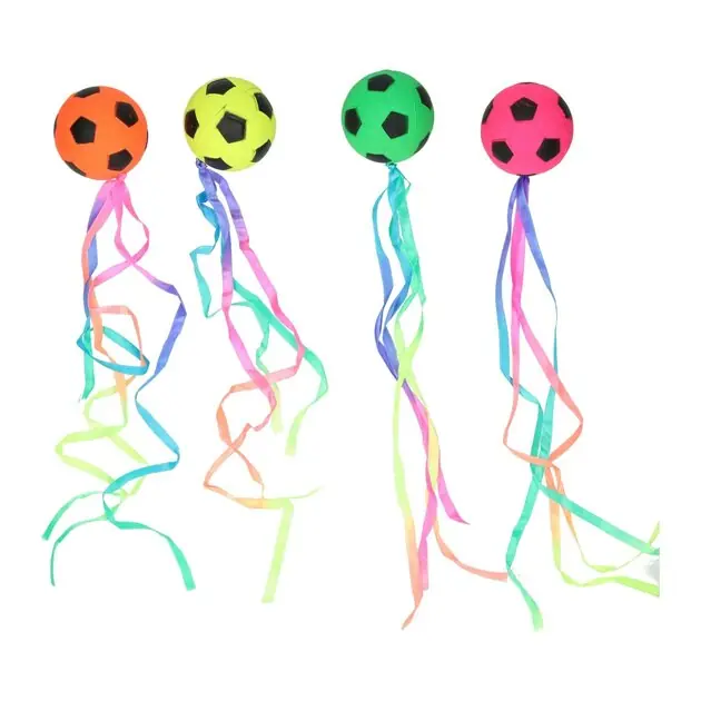 Mini Voetbal met Lint, 6cm Aanbieding
