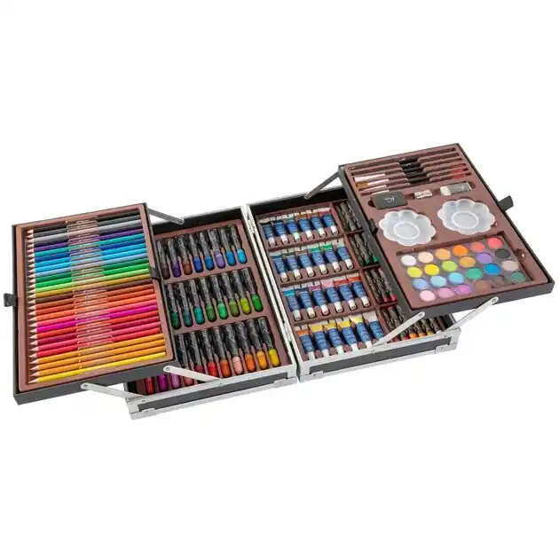 Shop Nu Nassau Luxe Kunstset Creatief in Metalen Koffer, 121dlg.