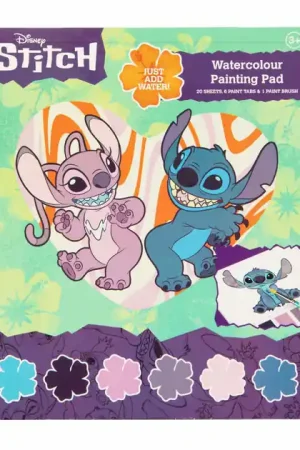 Stitch Kleuren met Water Kleurblok, 27dlg. Op = Op