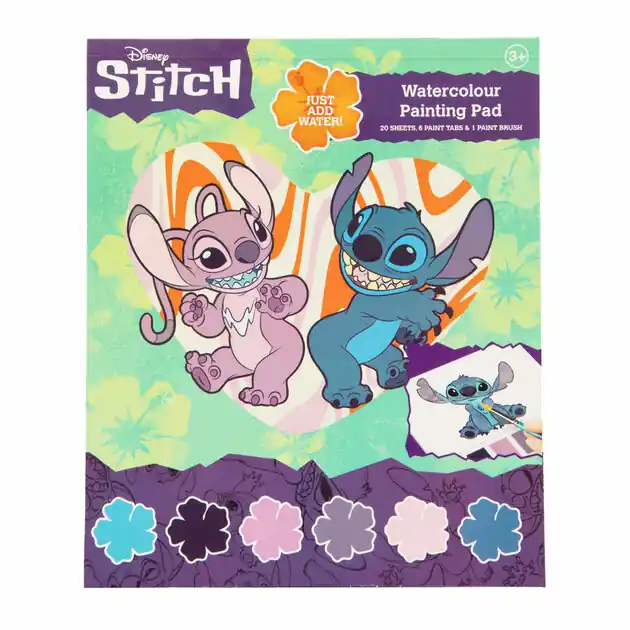 Stitch Kleuren met Water Kleurblok, 27dlg. Op = Op