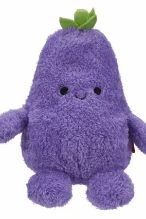 Bumbumz Knuffel Pluche - Rootbumz Aubergine, 19cm Tijdelijk Beschikbaar