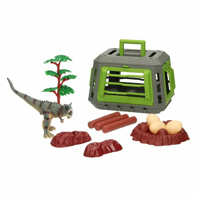 Direct Beschikbaar Dino Speelset met Kooi